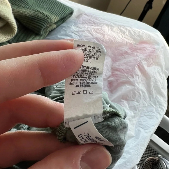 Aerie • Army Green Lyocell Shorts - Picture 5 of 5